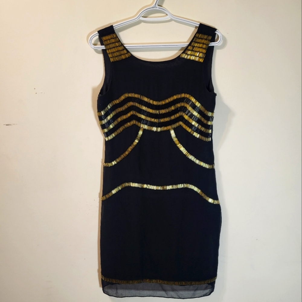 Jaye.e hand beaded dress, small